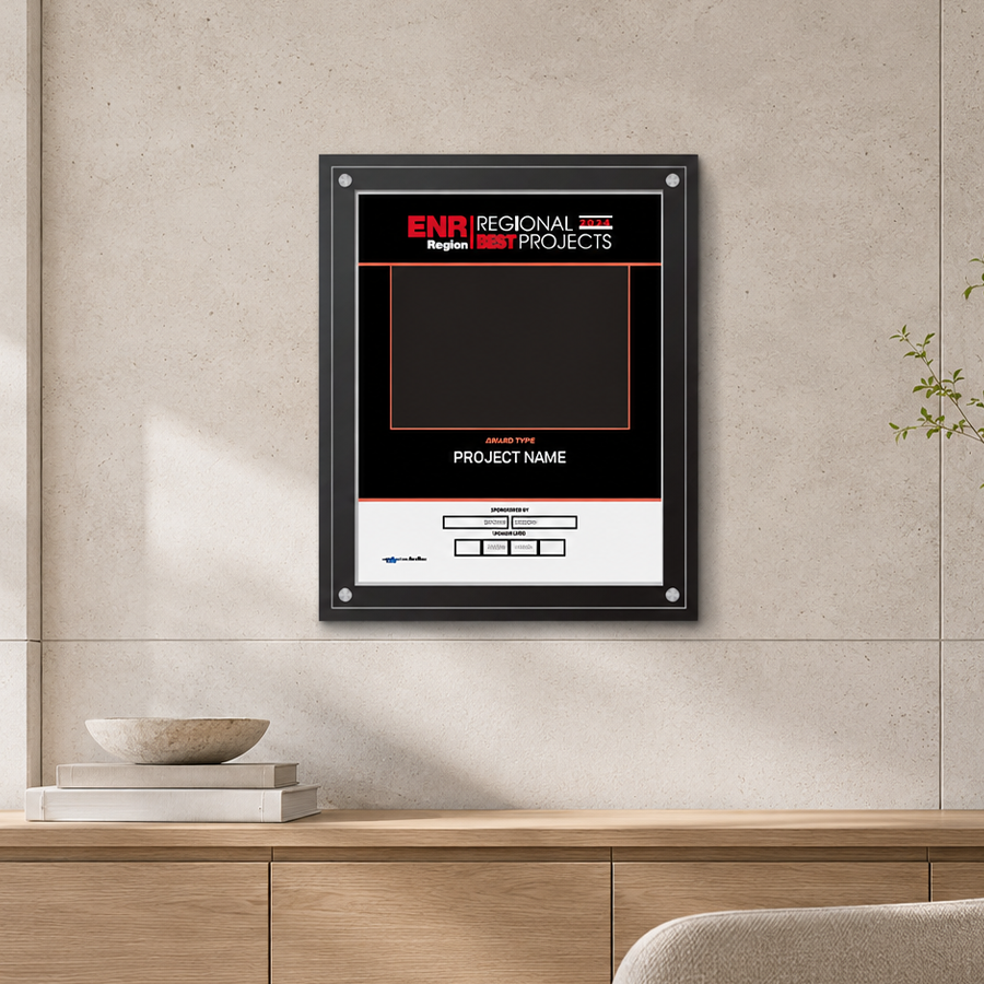 Acrylic Wall Award