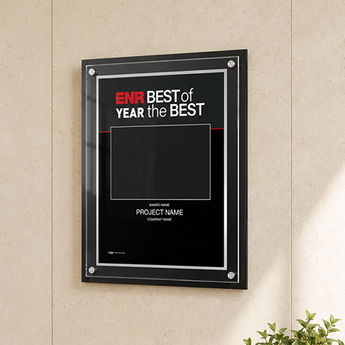 Acrylic Wall Award
