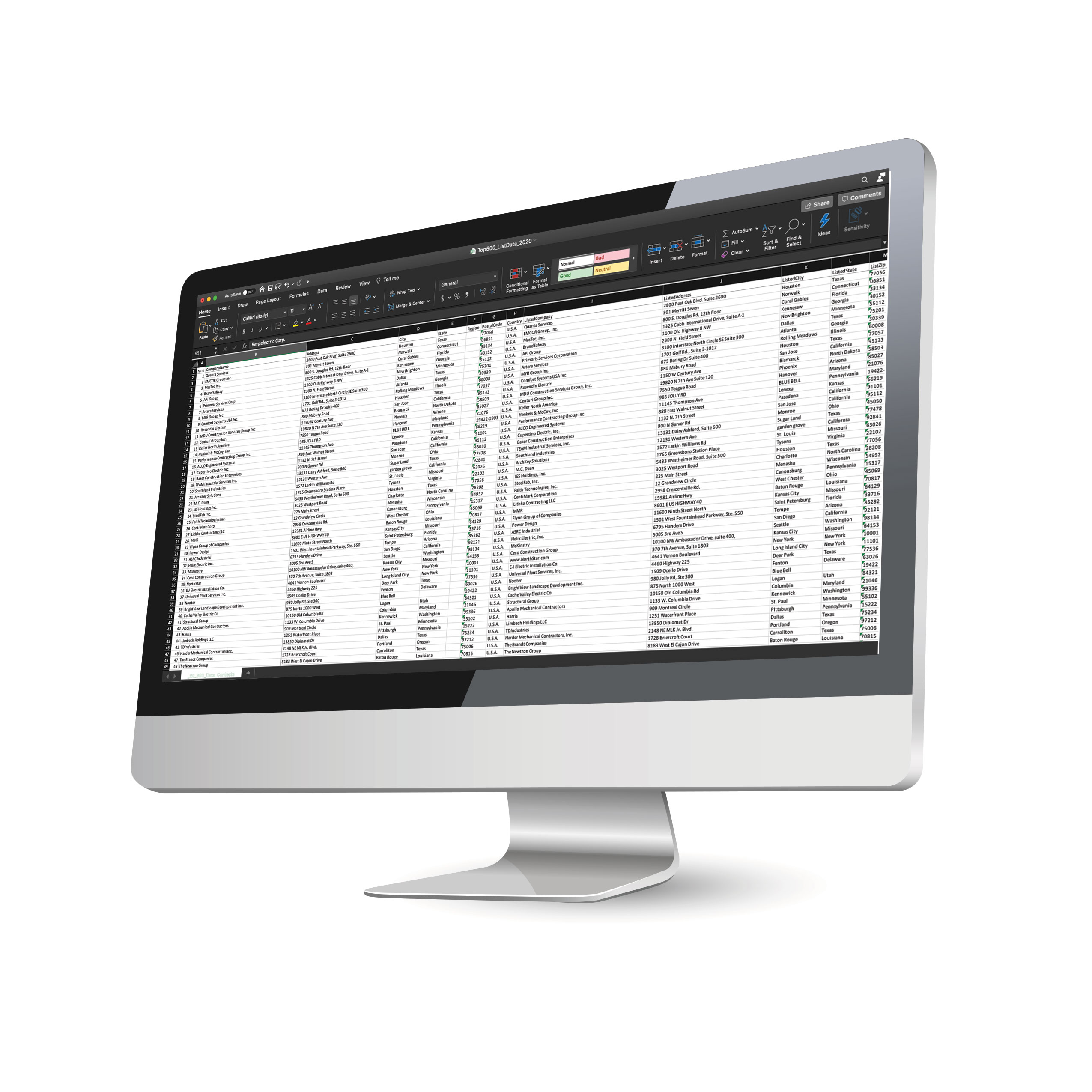 Top Lists Data